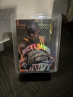 RIcky Davis 1998 Collectors Edge PRO SIGNATURES AUTHENTIC Auto #4 MINT TO GEM