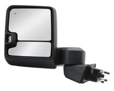Driver Left Side Door Towing Mirror Power Heated with Black Driver LH Side