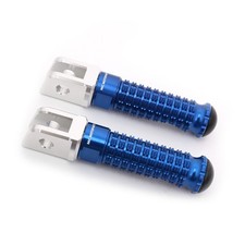 FOR STREETFIGHTER 1098CC / S 08-14 13 BLUE MPRO FRONT MOTORCYCLE FOOT PEGS