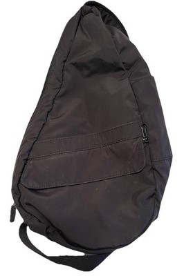 LL Bean AmeriBag Healthy Backpack Black Sling 17   Shoulder Strap Bag Traveler