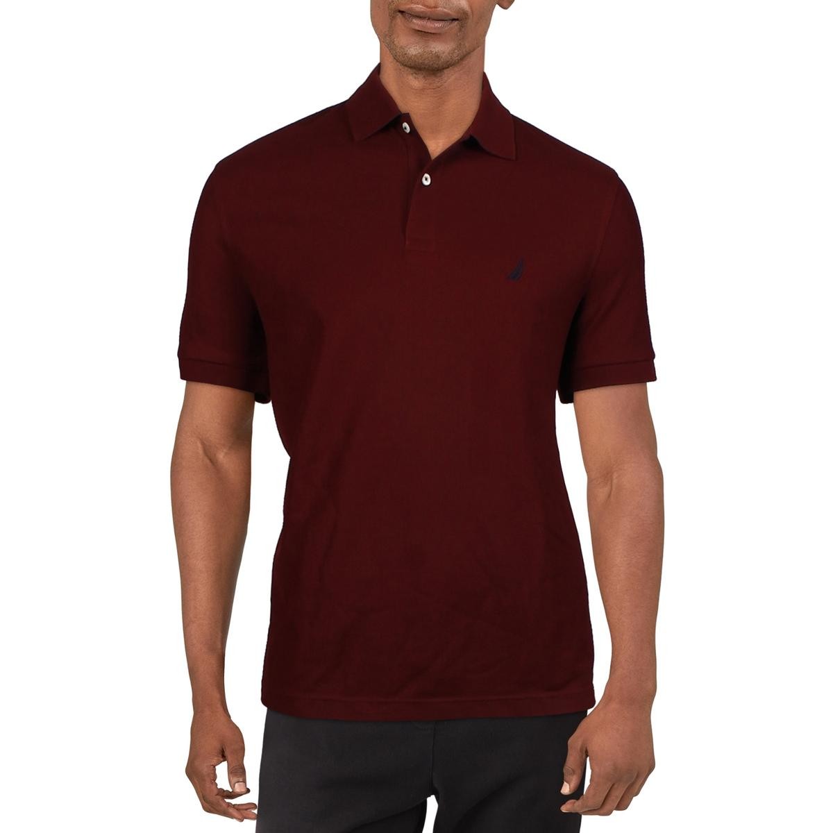 Мужское хлопковое поло Nautica с красным логотипом L BHFO 7135 6490₽