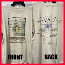 SALE 30% - Lilith Fair Original 1997-1998 Reprint T-shirt All Size for fans
