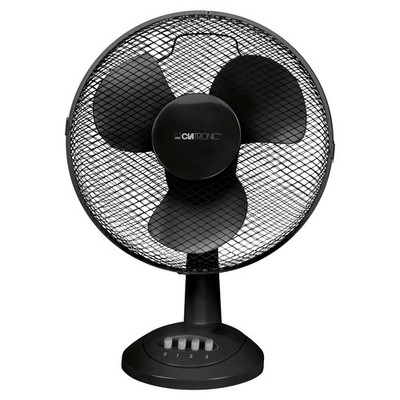 Clatronic Tischventilator VL 3602 schwarz, Ventilator, 30 cm, NEU