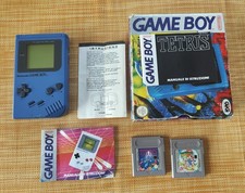 Nintendo Game Boy Blue (1995) funzionante, con  giochi Tetris e Super Mario Land