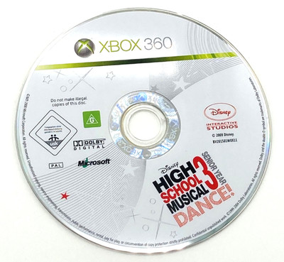 High School Musical 3 Senior Year Dance Disney HSM XBOX 360 NUR DISC OHNE Hülle