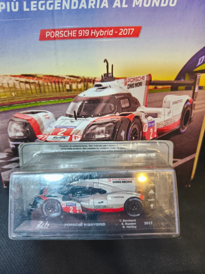 24H LE MANS COLLECTION-PORSCHE 919 HYBRID-2017 CENTAURIA 1/43 NUOVA - Immagine 2 di 2