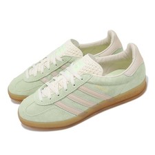 adidas gazelle silver green womens Adidas Gazelle Trainers Semi Green Spark Solar Orange Gum Size 7 – Bend The  Trend By Marwa main image 0