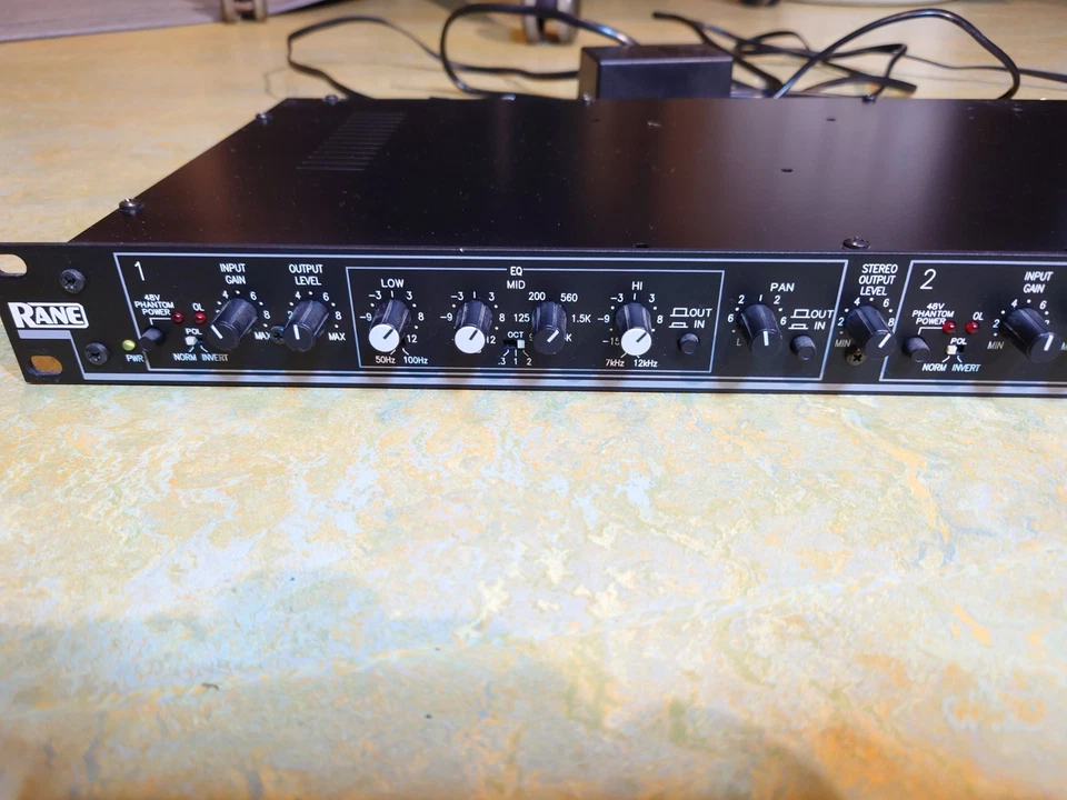 RANE DMS 22 stereo Mikrofon Vorverstärker / Dual Mic Stage - Bild 4 von 4