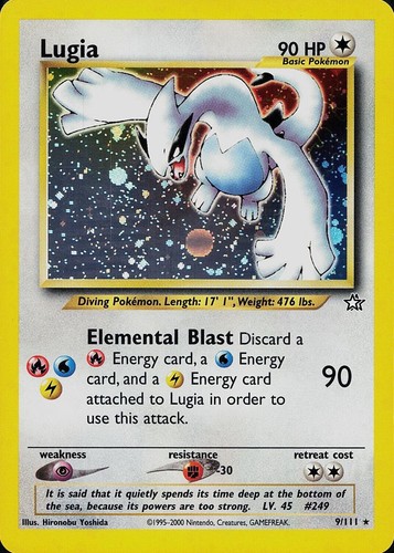 Lugia (Unlimited) graded CGC 9 for sale on eBay