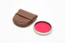 Rollei Rolleiflex Bay III 3 Hellrot red green filter in case, Mint-