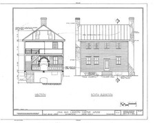 HABS TENN,10-ELIZ,1- sheet 5 9 - John & Landon Carter House, East Broad