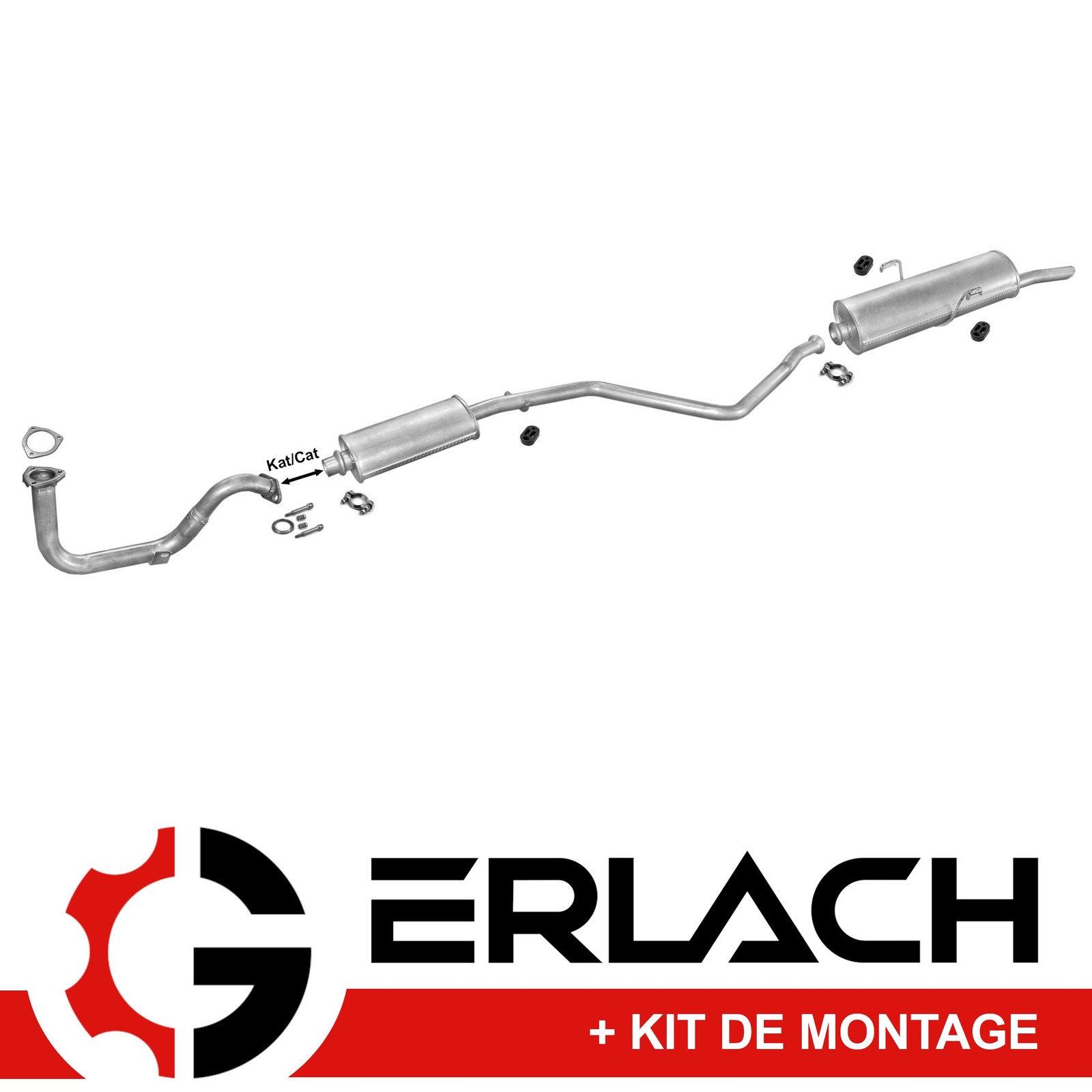 Silencieux echappement Peugeot 306 1.4 stop bruit et fuite gaz 4480