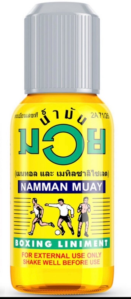 450ml Namman Muay Thai Oil Boxing Liniment Warm Up Muscle Healing Oil ...