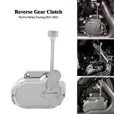 Chrome Reverse Gear Kit Gearbox Clutch For Harley Touring Tri Glide 2021-2023 Chrome Reverse Gear Kit Gearbox Clutch For Harley Touring Tri Glide 2021-2023