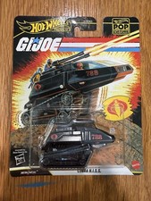 Hot Wheels Pop Culture GI Joe Cobra H.I.S.S. Tank Black Metal Premium HXD63