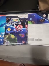 Nintendo Wii Super Mario Galaxy 1 Manual Only Instructional Booklet Free Ship