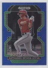 2022 Panini Prizm Draft Picks Blue Mojo Nathaniel Ochoa Leyva #PDP171 0y59