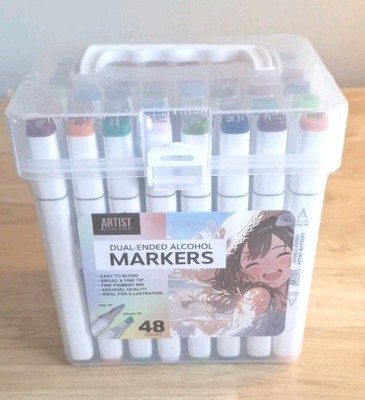 Artist Concepts Professional Markers Alcohol Based New In Box Sealed 48 Count