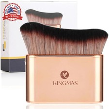 Self Tanner Brush - Kabuki Body Makeup Brush, Soft Vegan Tanning Brush f
