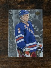 1996-97 New York Rangers Brian Leetch Upper Deck SILVER MVP #UD30