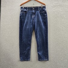 Curve Appeal Women Jeans 12/31 Blue Denim 25" Inseam READ