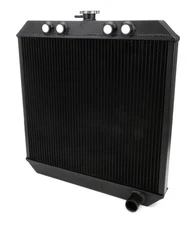 Ti22 PERFORMANCE Sprint Car Radiator Down Flow Black 4 -10 Inlet TIP5200