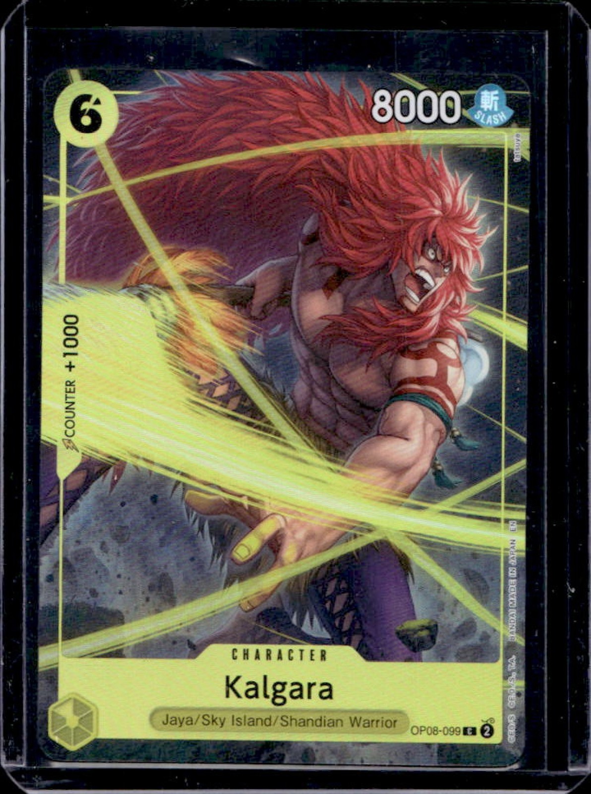 2024 One Piece Two Legends Kalgara Character #OP08-099