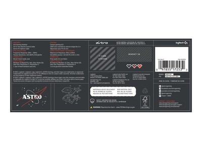 Logitech Astro Gaming A10 Gen 2 schwarz Kopfhörer 939-002057