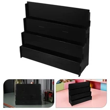 Card Display Stand: Acrylic Tiered Baseball Trading Card Display Stand - 3