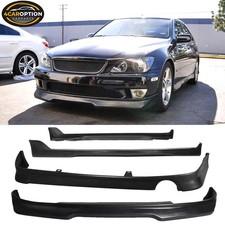 Fits 01-05 Is300 Sxe10 Altezza Gr Front Tr Side Rear Lip Kit Combo Package Fits 01-05 Is300 Sxe10 Altezza Gr Front Tr Side Rear Lip Kit Combo Package