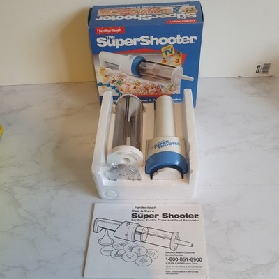 Vintage Hamilton Beach Super Shooter 80000 Kekspresse & Lebensmitteldekorateur getestet