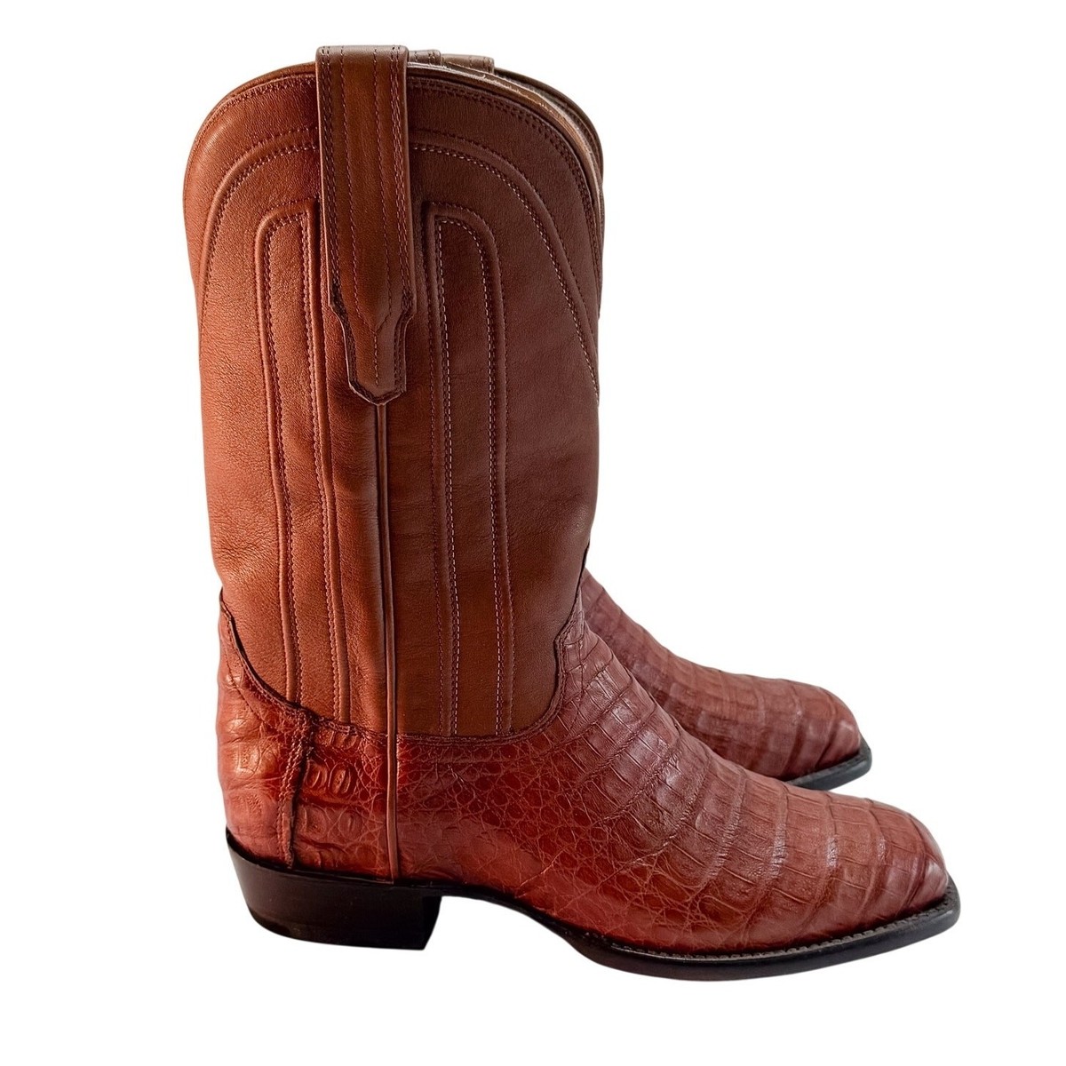 Tecovas The Dillon Mens Caiman Belly Western Boots 10 D  display picture 3