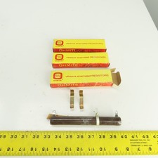 Ohmite 210-100M-40 100 Watt 500 OHMS Vitreous Enamled Resistor 6-1/2"L Lot of 3