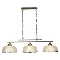 HäNgelampe Pendelleuchte Esstisch B: 99 Cm In Messing Antik Billardleuchte