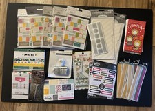 Lot Of Project Life Cards  Stamp,Illustrates Stickers, 6x6 Paper Pad JOURNALING