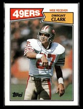 1987 Topps #116 - Dwight Clark