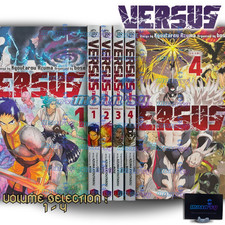 Versus Volume 1-4 Manga Inglese Singolo/Set Completo Fumetti Nuovo per Uno