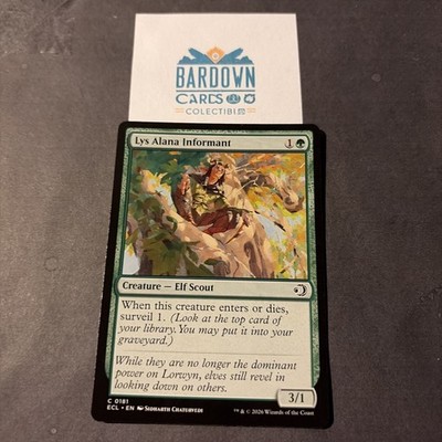 Lys Alana Informant   181 MTG NM  - Lorwyn Eclipsed