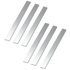 Aluminum Flat Bar 6061 T6511 1/8 x 1 Inch 12 Long 6 Piece Solid Stock General