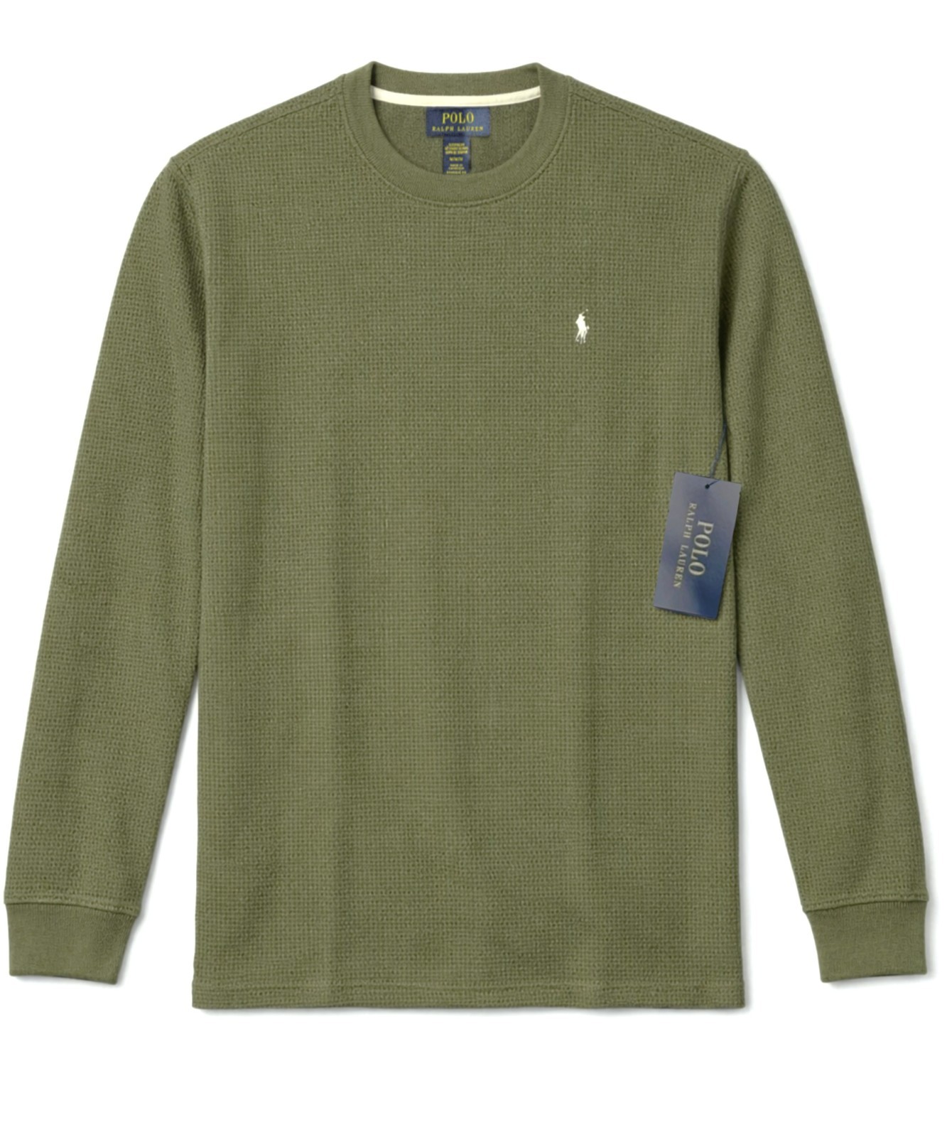 NWT - POLO RALPH LAUREN Mens Waffle Knit Thermal Long Sleeve Shirts :  S - XXL thumbnail 7