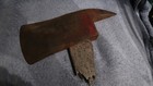 COLLINS VINATGE FIREMAN'S AX  HANDLE BROKE) 12" LONG HEAD. HEAVY 6 POUNDS — photo 1