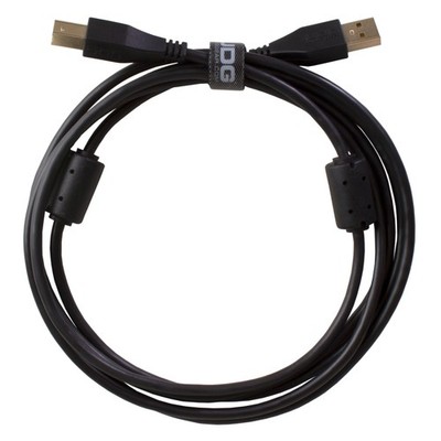 UDG Ultimate Audio Cable USB 2.0 A-B Black Straight 3 m (U95003BL) - Kabel für