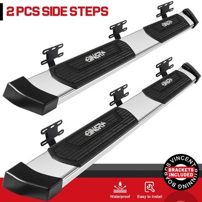 6'' Bar Side Step Fit 19-26 Dodge Ram 1500 Crew Cab New Body W S/S Running Boards