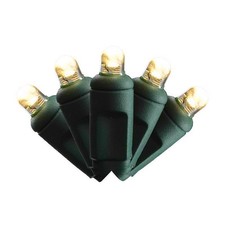 Celebrations Platinum LED Mini Dot Warm White 50 ct String Christmas Lights 25 f