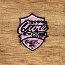 Cure Bowl Orlando Florida College Football 3x2.5in Embroidered Patch