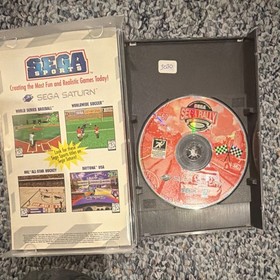 SEGA Sega Rally Championship Sega Saturn Manual Included Racing NTSC-U/C