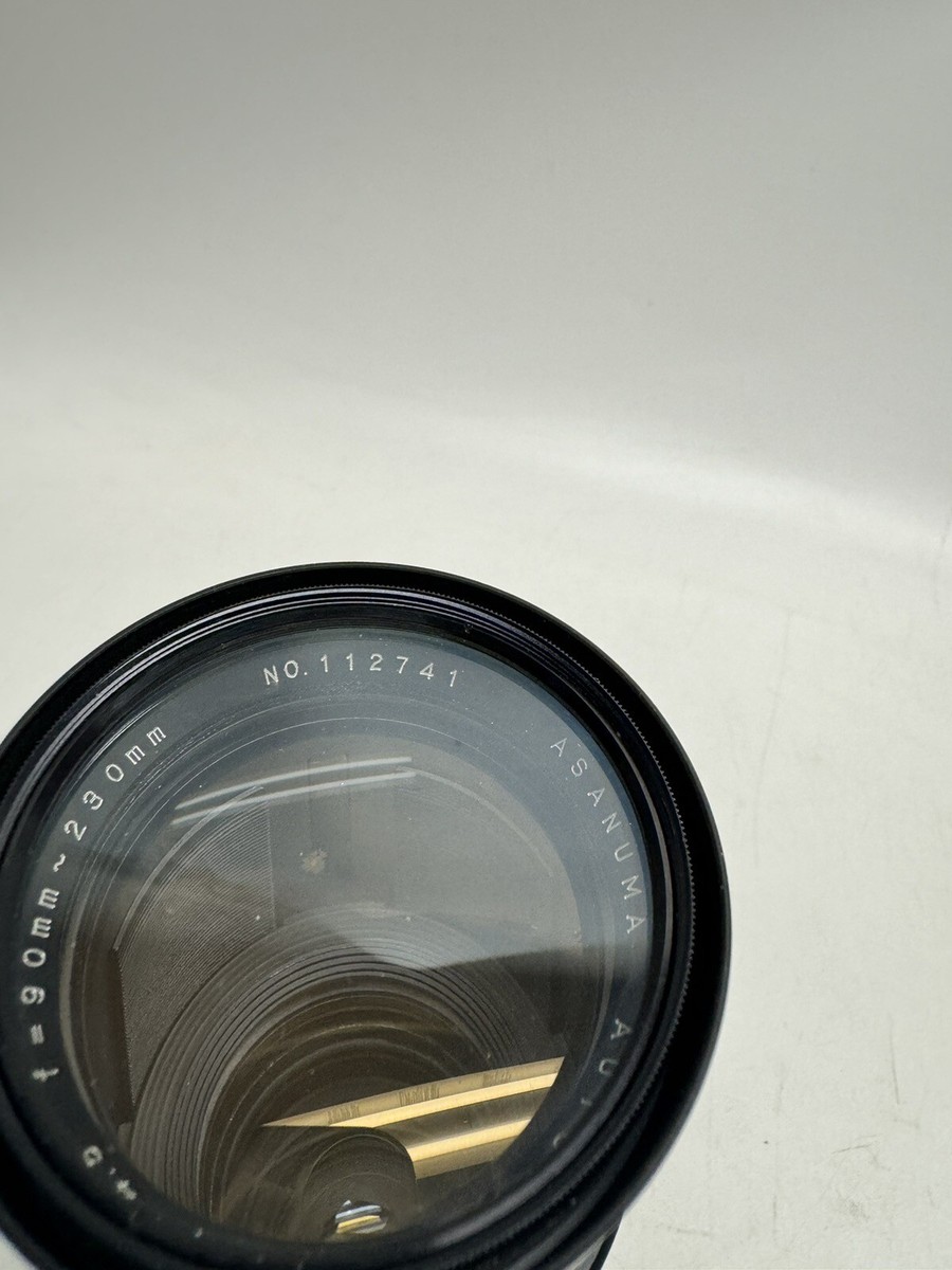 Asanuma Auto-Zoom Lens 1:4.5 f=90mm - 230mm Japan NO 112741 | eBay