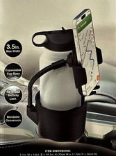 Non-Blocking Cupholder Flexible Phone Mount