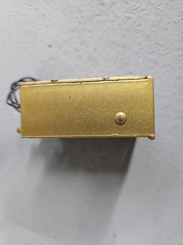 Trine S005 Electric Door Strike Gold Finish 3 1/2" x 1 3/8" New In The Box L. - Picture 4 of 5