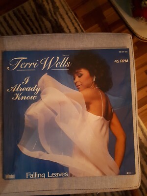 12'' Maxi-Vinyl - TERRI WELLS - I Already Know Disco LP Schallplatte Vintage Musi